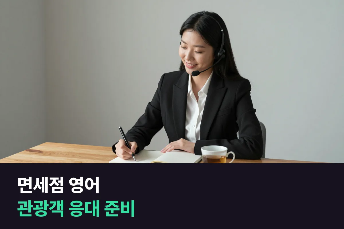 면세점 직원은 외국인 관광객 응대 영어를 어떻게 준비해야 합니까?