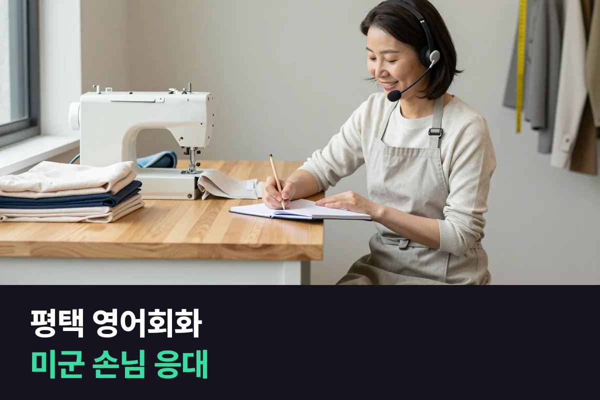 평택 미군기지 근처 가게 사장님은 영어회화를 어떻게 준비해야 합니까?
