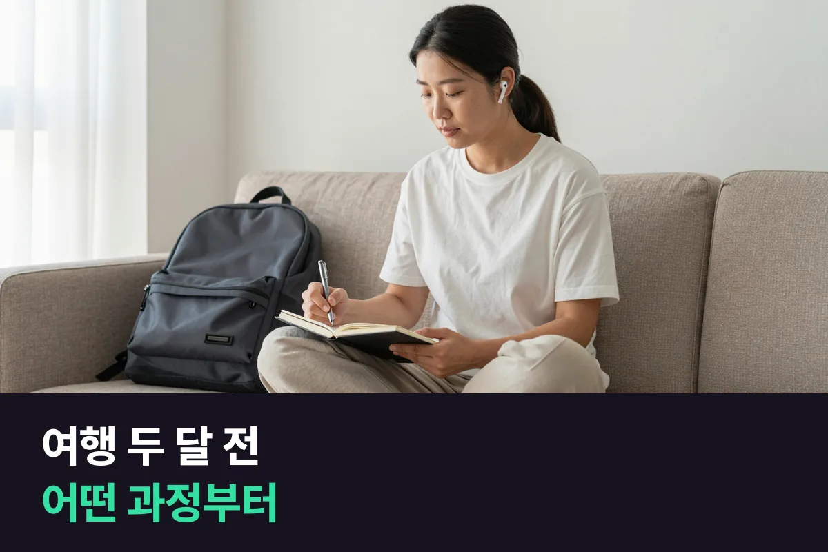 해외여행 두 달 전이면 여행영어 과정과 프리토킹 과정 중 무엇을 들어야 합니까